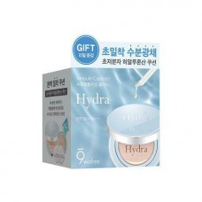 9 wishes Hydra Ampoule Cushion Plus SPF50+ PA+++ (15g) + Refill (15g) Color#17
